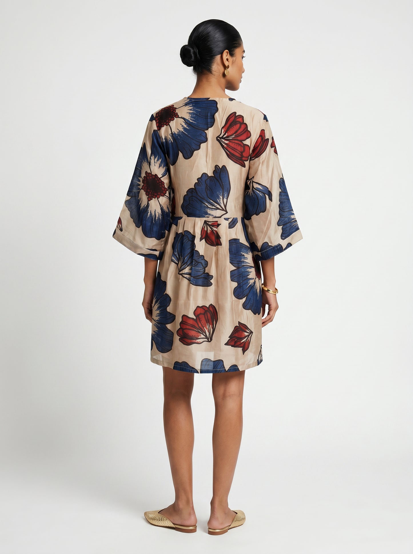 Noa White Chanderi Dress
