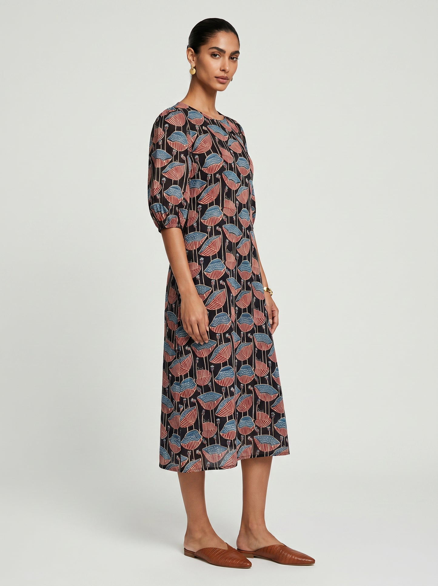 Ava Black Modal Dress