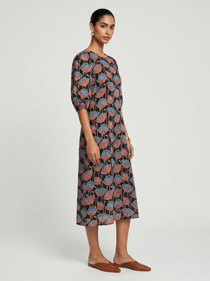 Ava Black Modal Dress