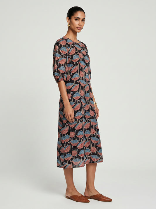 Ava Black Modal Dress