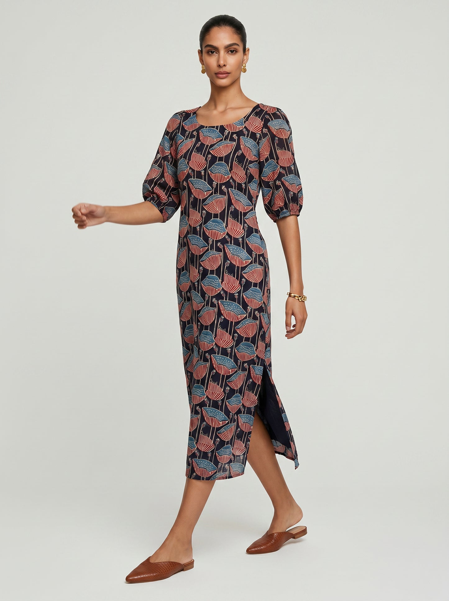 Ava Black Modal Dress