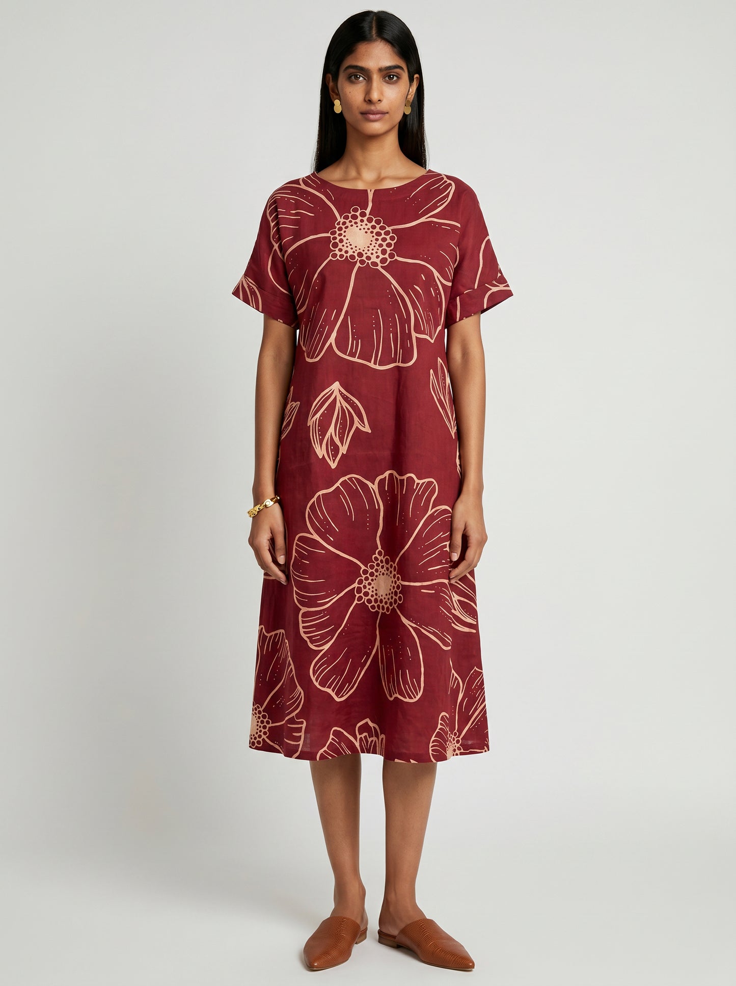 Bea Red Modal Dress