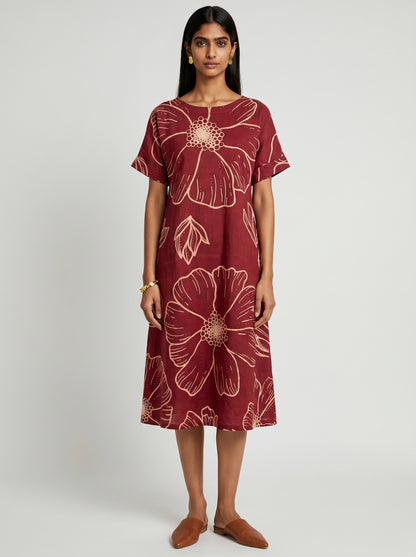 Bea Red Modal Dress