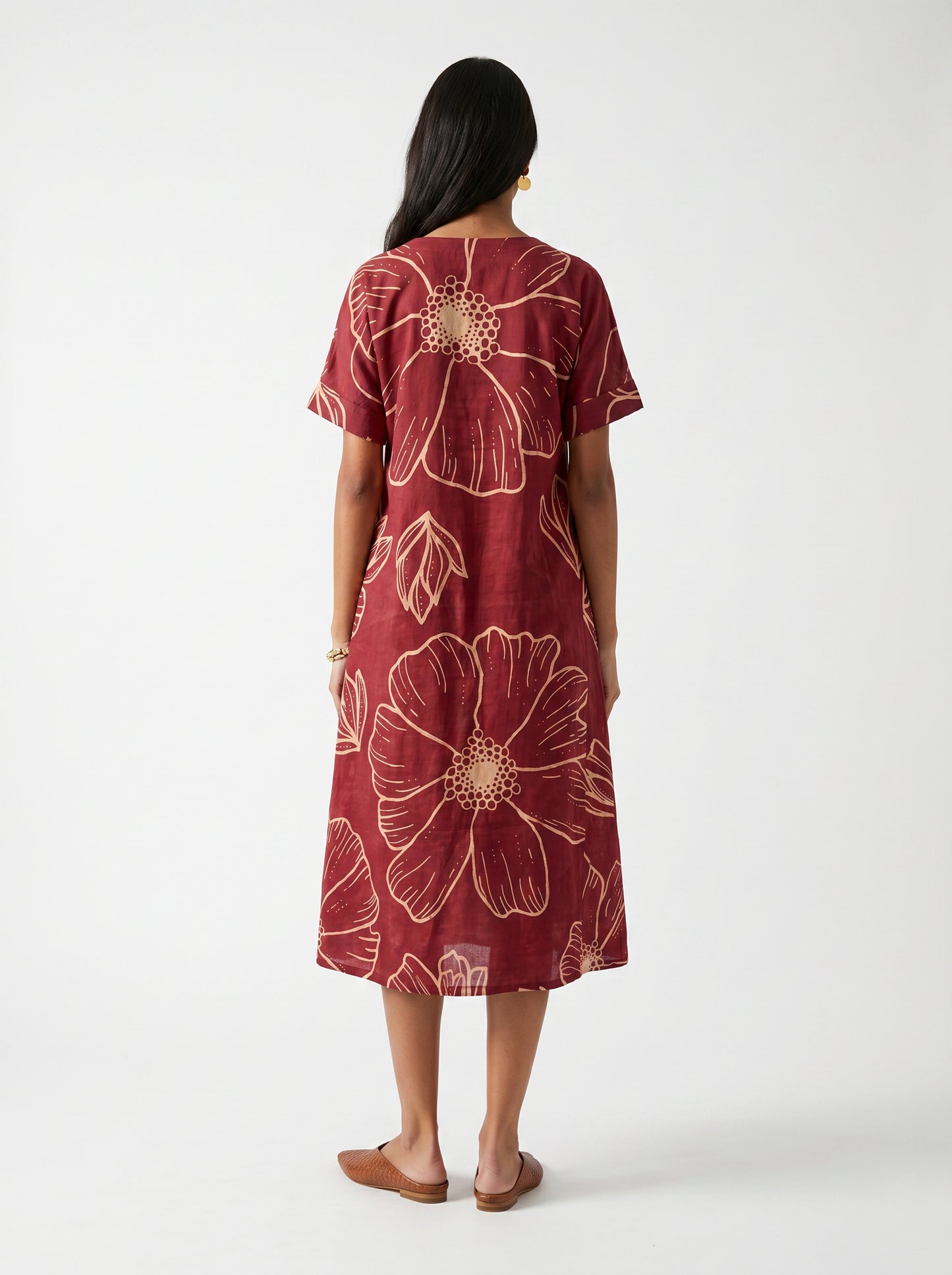 Bea Red Modal Dress