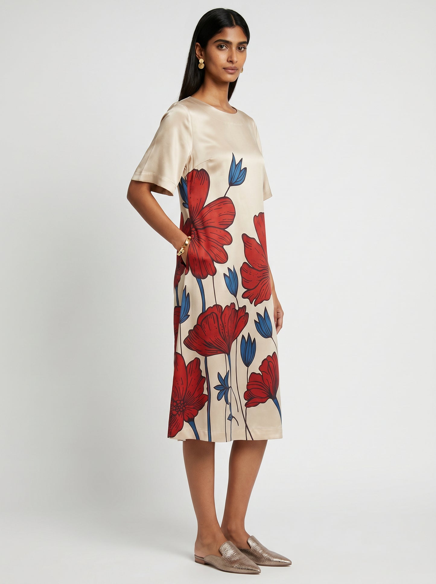 Bea White Modal Dress