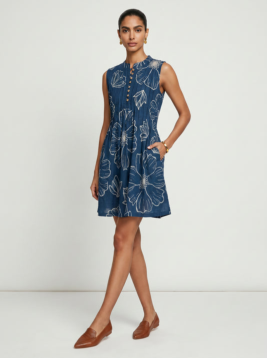 Ivy Blue Cotton Dress