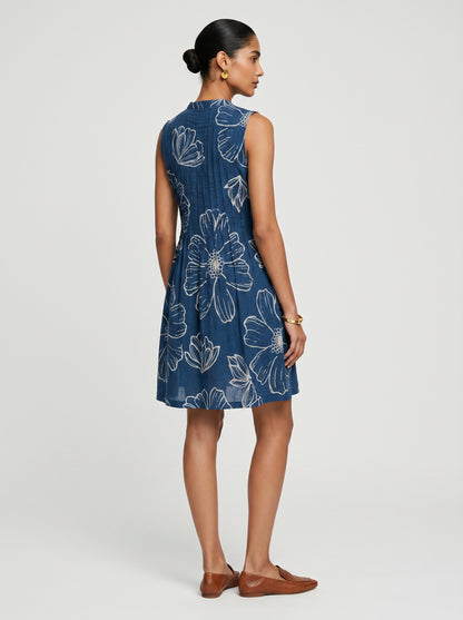 Ivy Blue Cotton Dress
