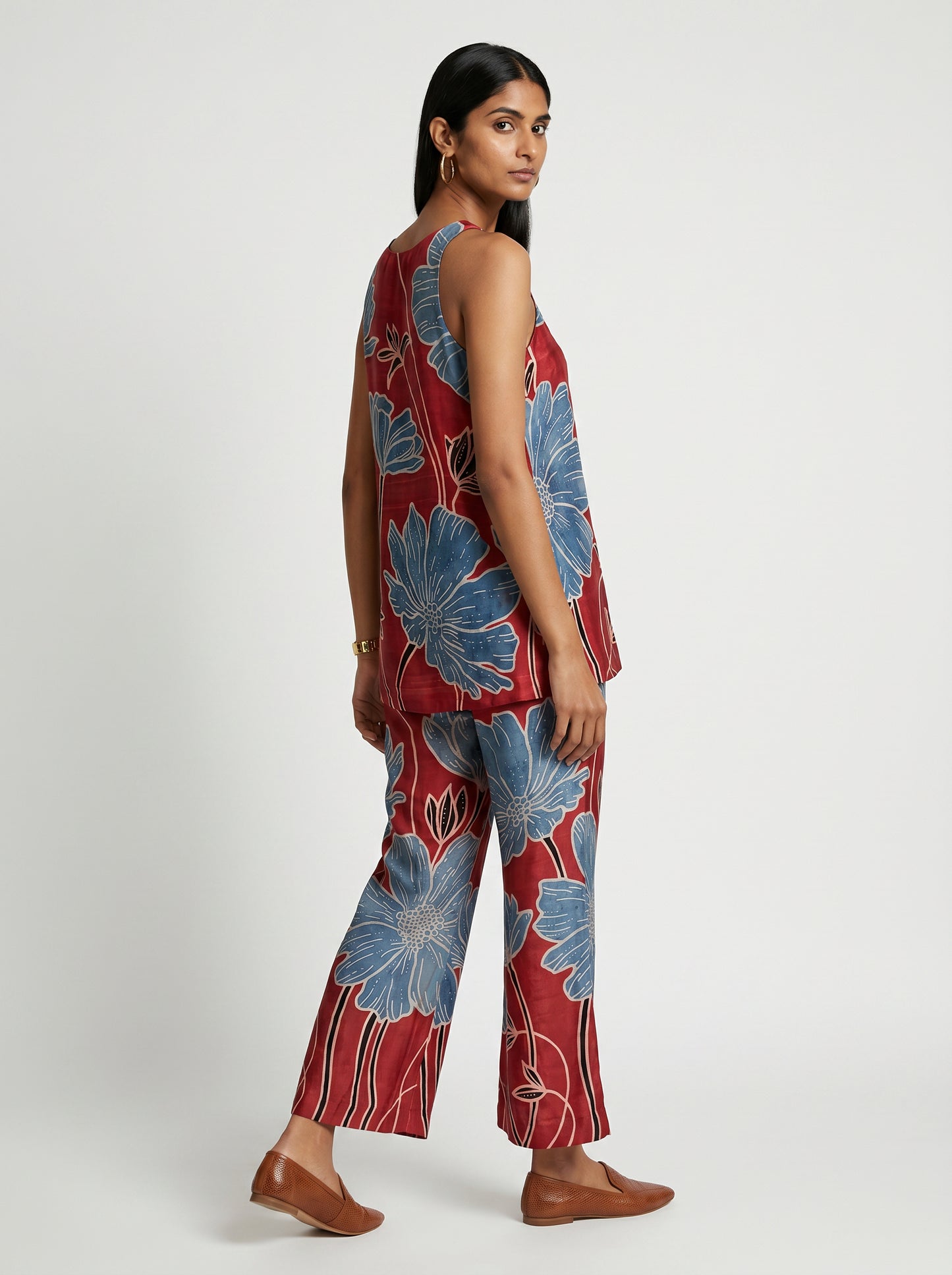 Dua Red Modal co-ord set