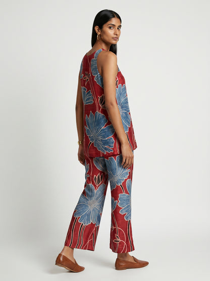 Dua Red Modal co-ord set
