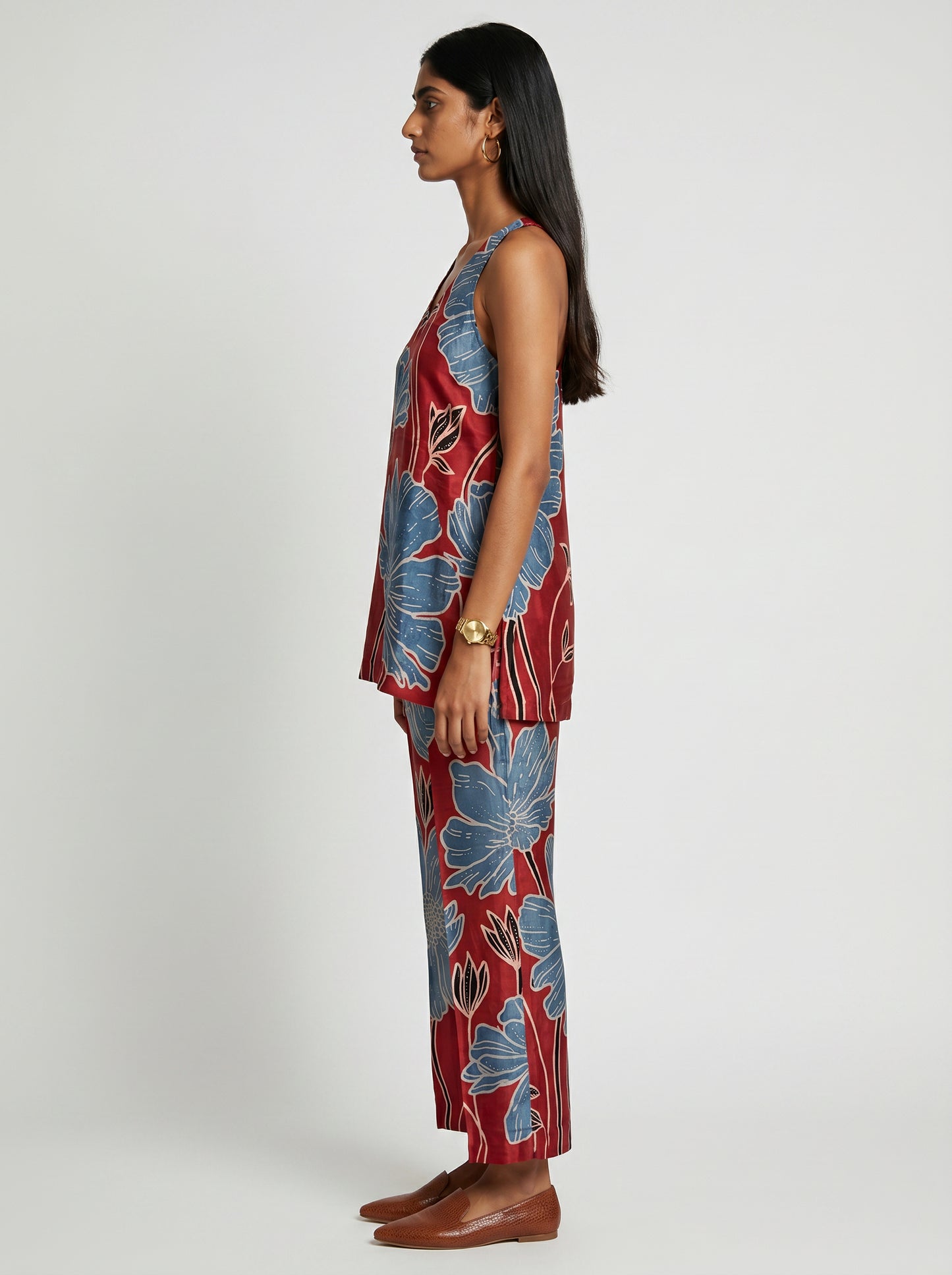 Dua Red Modal co-ord set