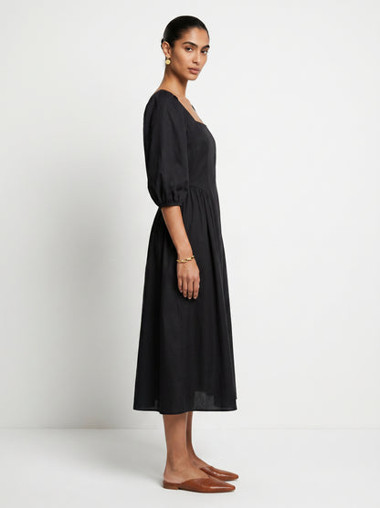 Zoe Black Chanderi Dress