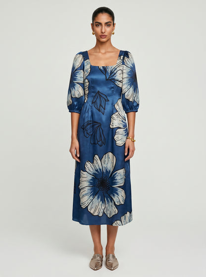 Zoe Blue Modal Dress