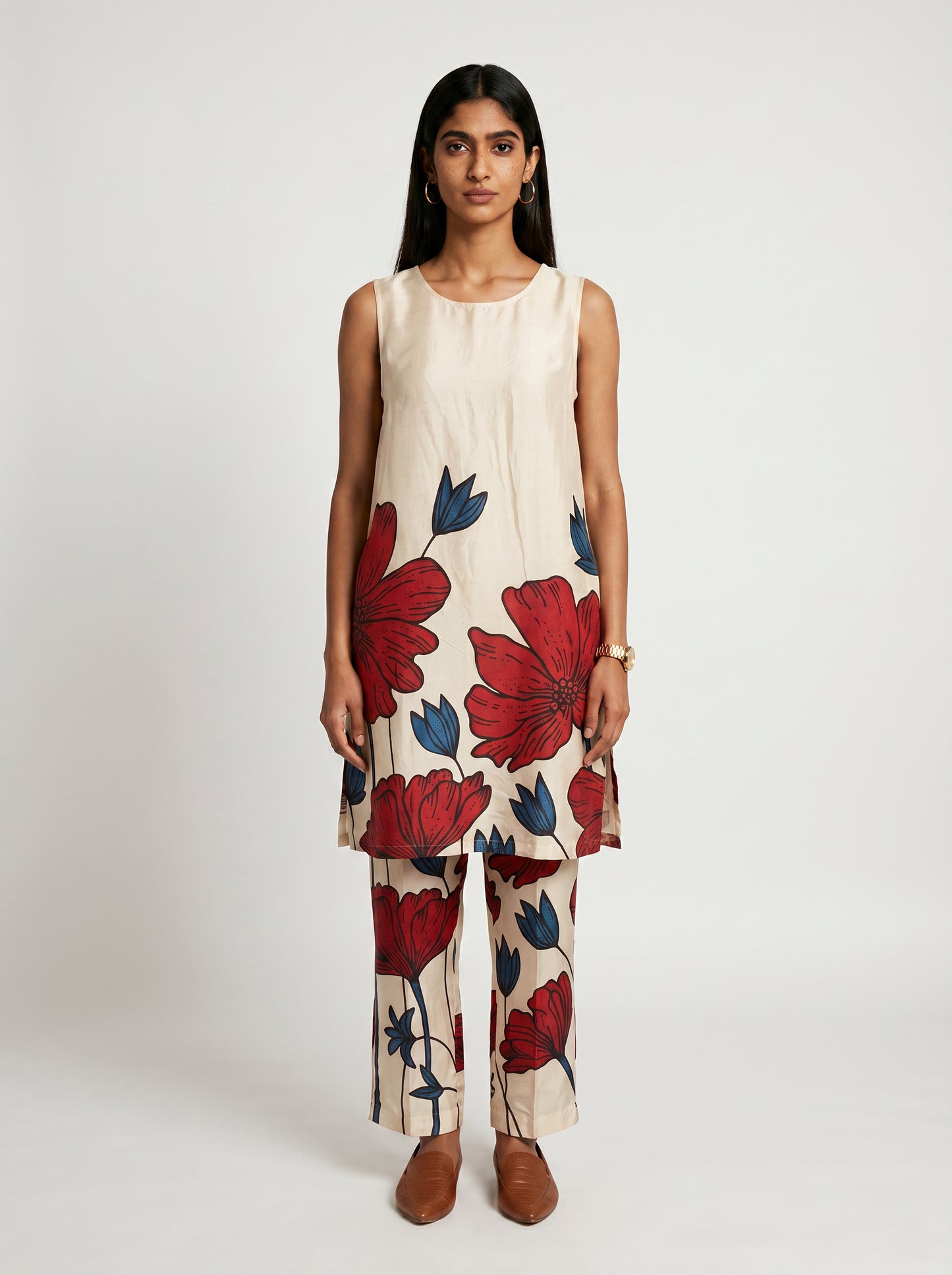 Ana White Modal Kurta set