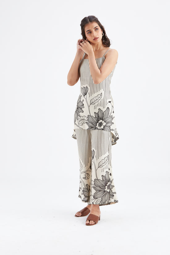 ALINA WHITE MODAL PREMIUM KURTA SET main image 0