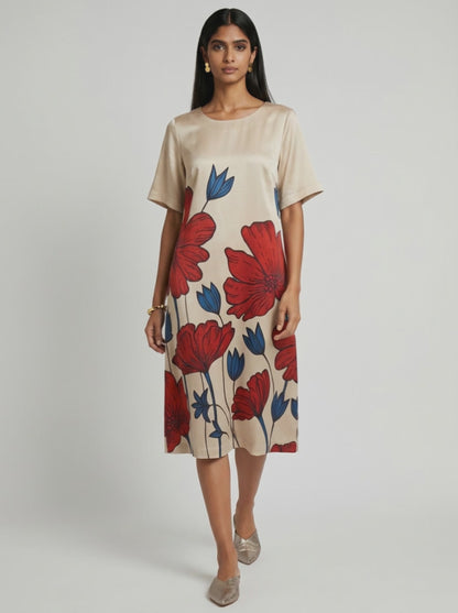 Bea White Modal Dress