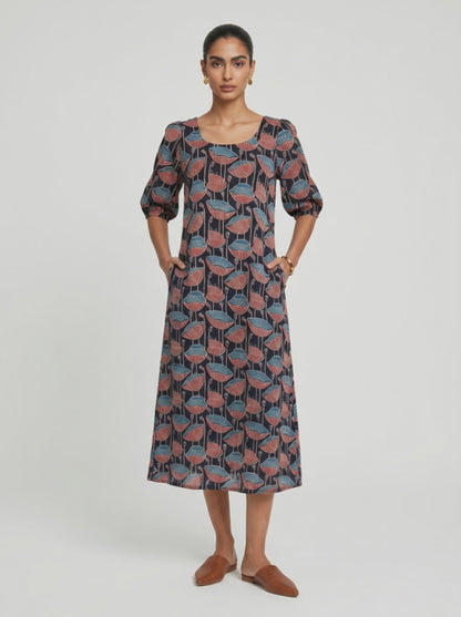 Ava Black Modal Dress